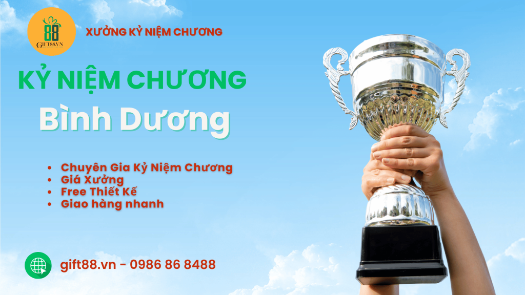 Kỷ niệm chương tại Bình Dương