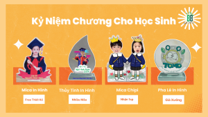 Kỷ niệm chương cho học sinh